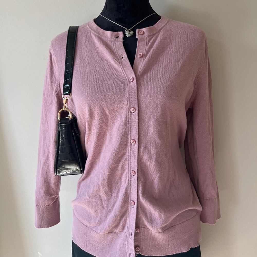 LOFT button-up cardigan